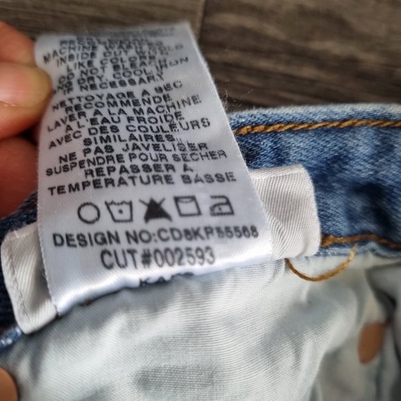 Joe's Jeans Debbie Patchwork High Rise Ankle Straight Leg Size 29 - Picture 11 of 14